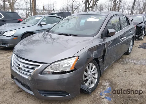 2015 Nissan Sentra Sv from USA, damaged, VIN 3N1AB7AP4FY354494
